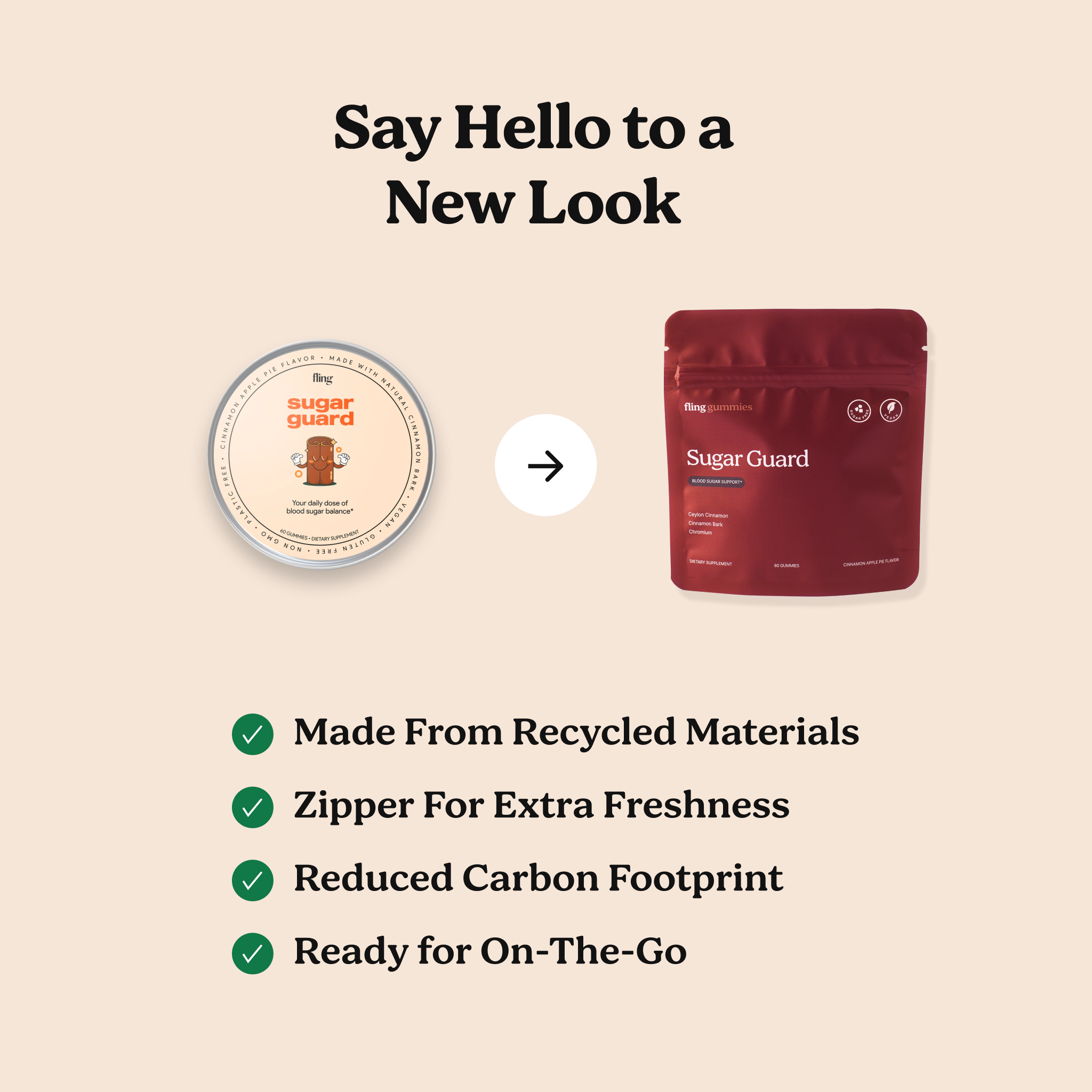 Sugar Guard Ceylon Cinnamon Gummies Fling